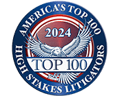 2024 Renewal for America’s Top 100 High Stakes Litigators